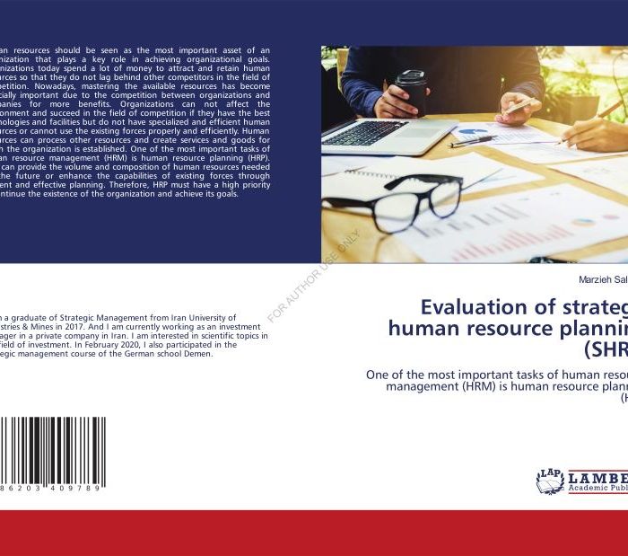 کتاب Evaluation of strategic human resource planning (SHRP)