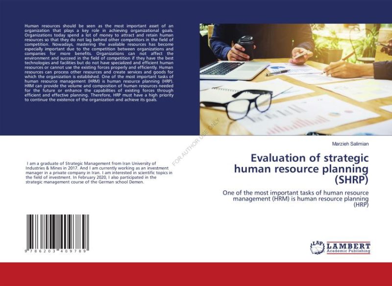 کتاب Evaluation of strategic human resource planning (SHRP)