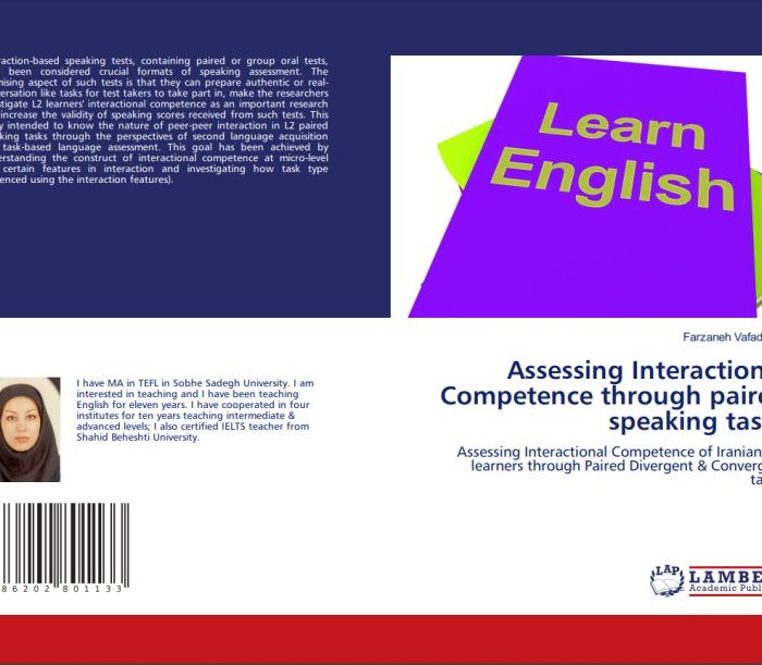 کتاب Assessing Interactional Competence through paired speaking tasks