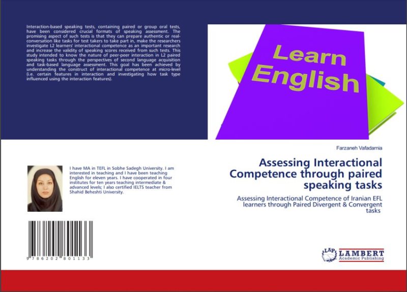 کتاب Assessing Interactional Competence through paired speaking tasks