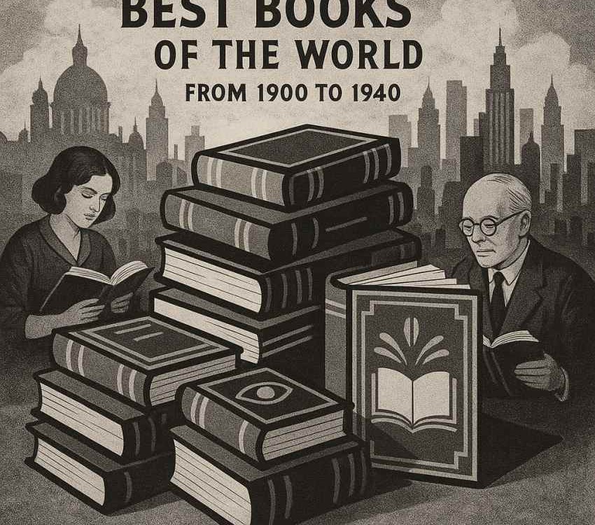 کتاب‌های جهان از سال 1900 تا 1940 1