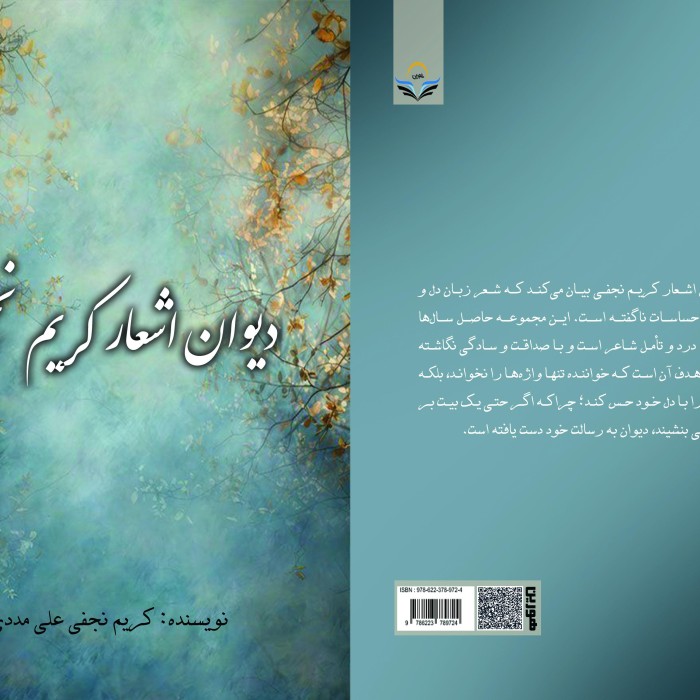 کتاب دیوان اشعار کریم نجفی