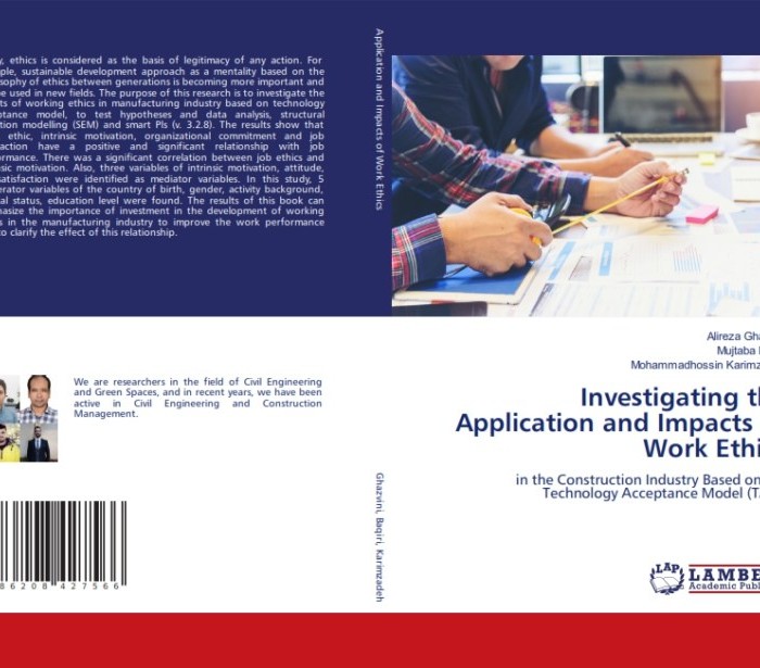 کتاب Investigating the Application and Impacts of Work Ethics