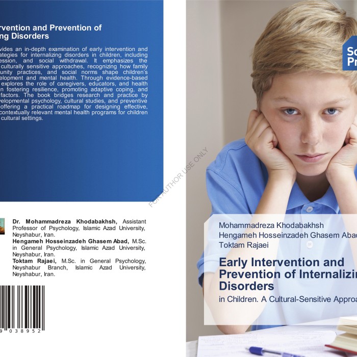 کتاب Early Intervention and Prevention of Internalizing Disorders in Children A Cultural-Sensitive Approach