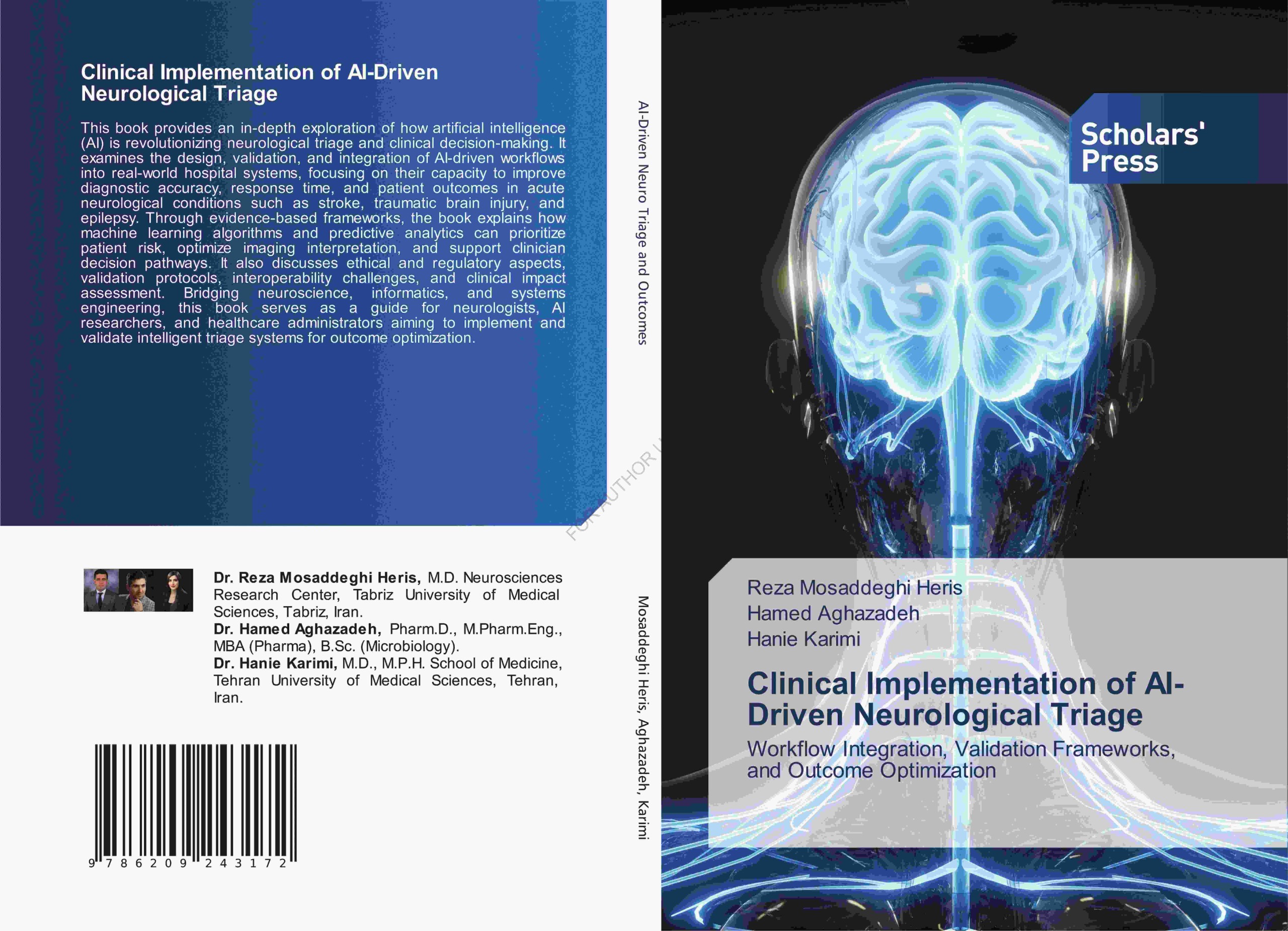 کتاب Clinical Implementation of AI-Driven Neurological Triage Workflow Integration, Validation Frameworks, and Outcome Optimization