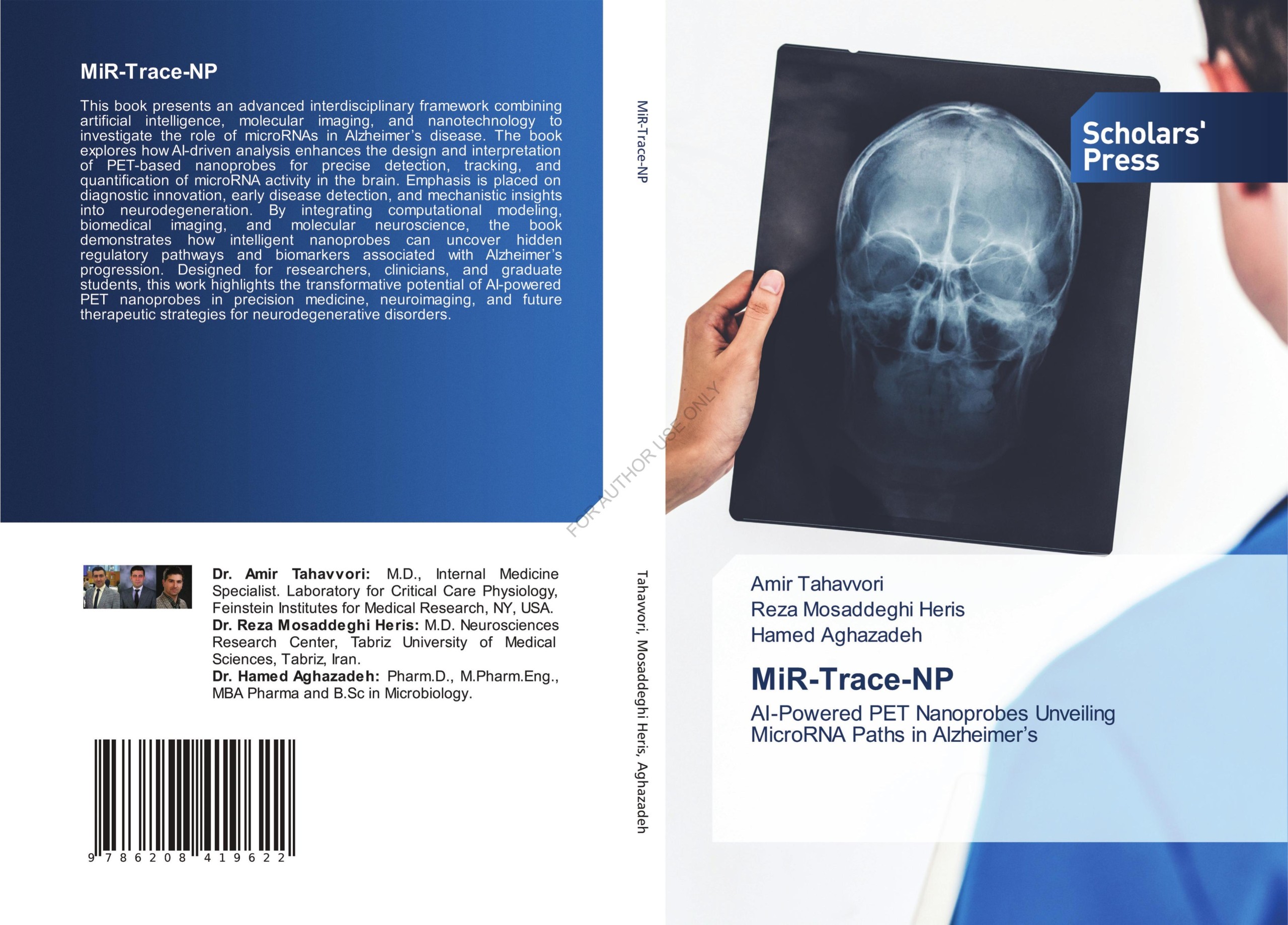 انتشارات Blessed Hope Publishing 7 کتاب MiR-Trace-NP AI-Powered PET Nanoprobes Unveiling MicroRNA Paths in Alzheimer’s