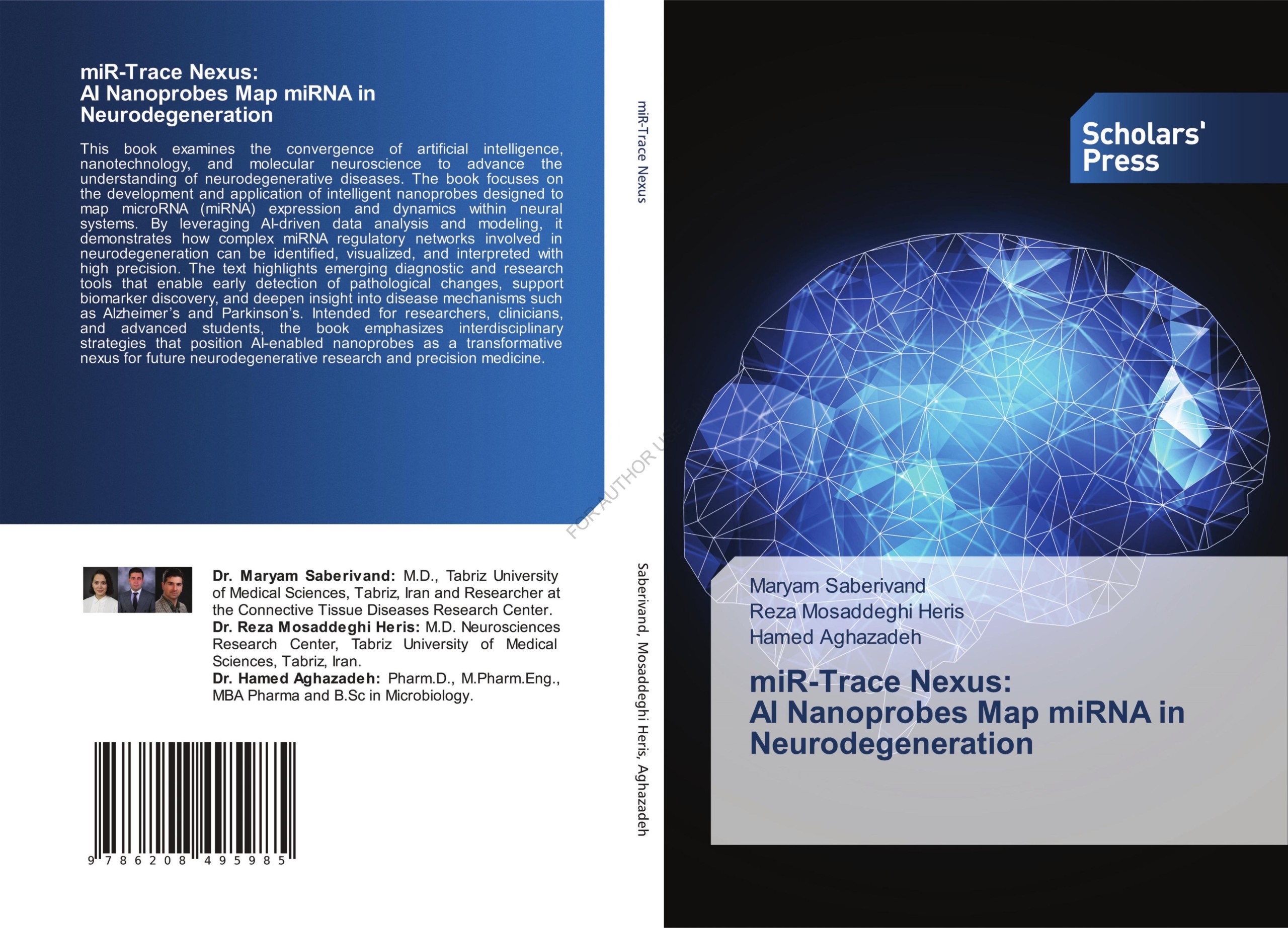 کتاب miR-Trace Nexus AI Nanoprobes Map miRNA in Neurodegeneration