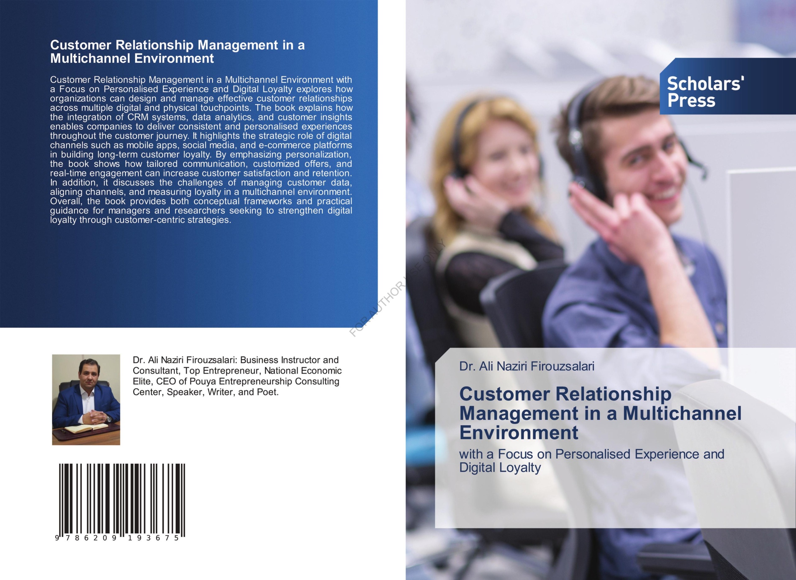 کتاب Customer ‏Relationship ‏Management ‏in ‏a ‏Multichannel ‏Environment ‏with ‏a ‏Focus ‏on ‏Personalised ‏Experience ‏and ‏Digital ‏Loyalty