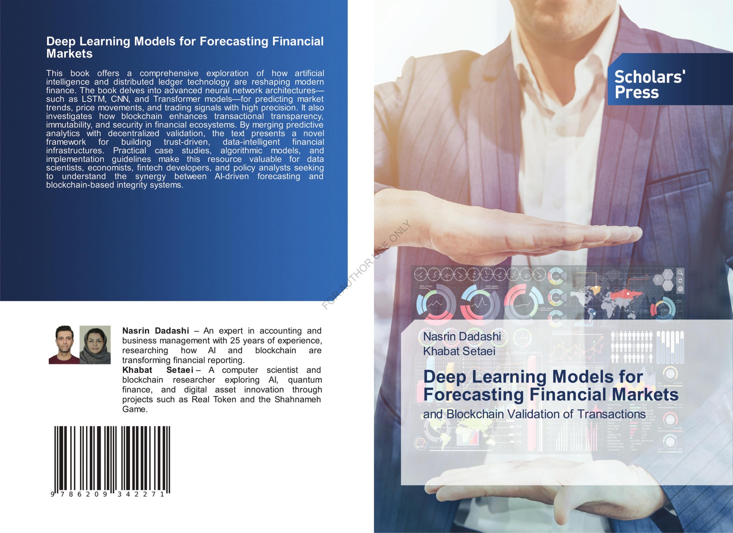 کتاب Deep Learning Models for Forecasting Financial Markets and Blockchain Validation of Transactions