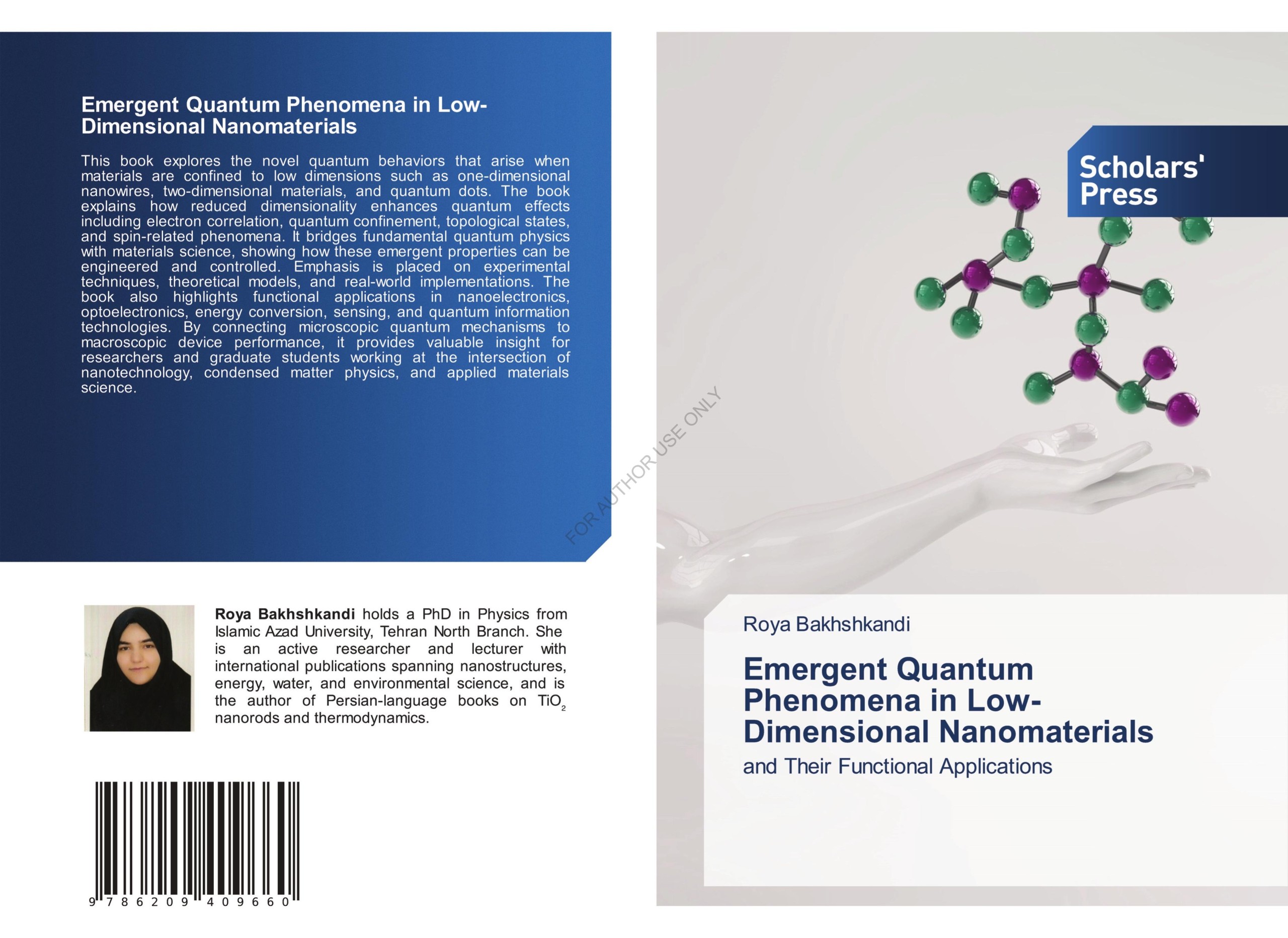 کتاب Emergent Quantum Phenomena in Low-Dimensional Nanomaterials and Their Functional Applications