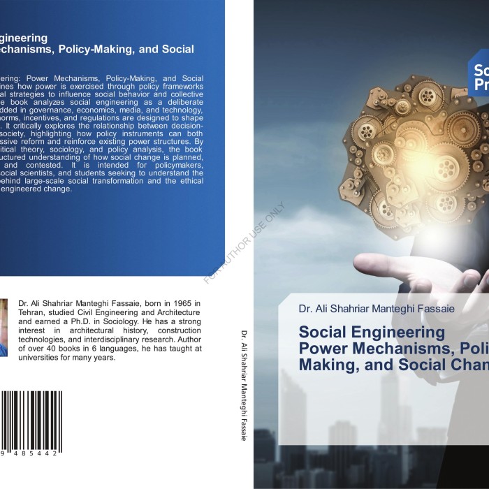 کتاب Social Engineering Power Mechanisms, Policy-Making, and Social Change