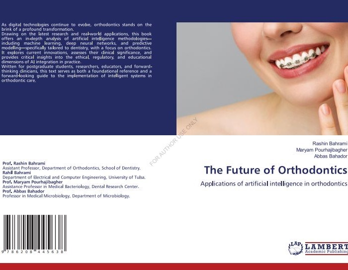 بهترین سایت خرید کتاب کمک درسی 15 کتاب The Future of Orthodontics: Applications of artificial intelligence in orthodontics