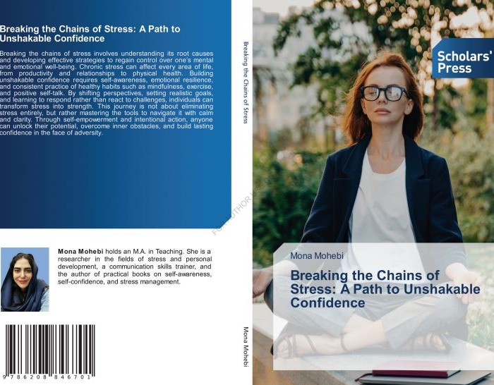 بهترین سایت خرید کتاب کمک درسی 12 Breaking the Chains of Stress: A Path to Unshakable Confidence