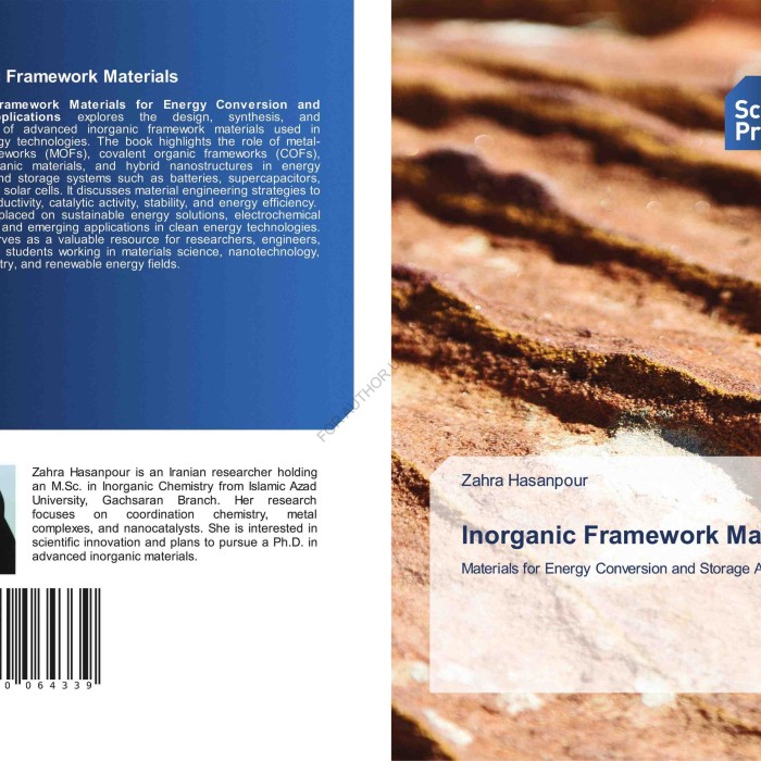 کتاب Inorganic Framework Materials for Energy Conversion and Storage Applications