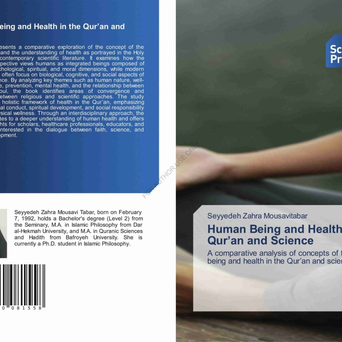 A Comparative Analysis of Concepts of the Human Being and Health in the Qur’an and Scientific Texts