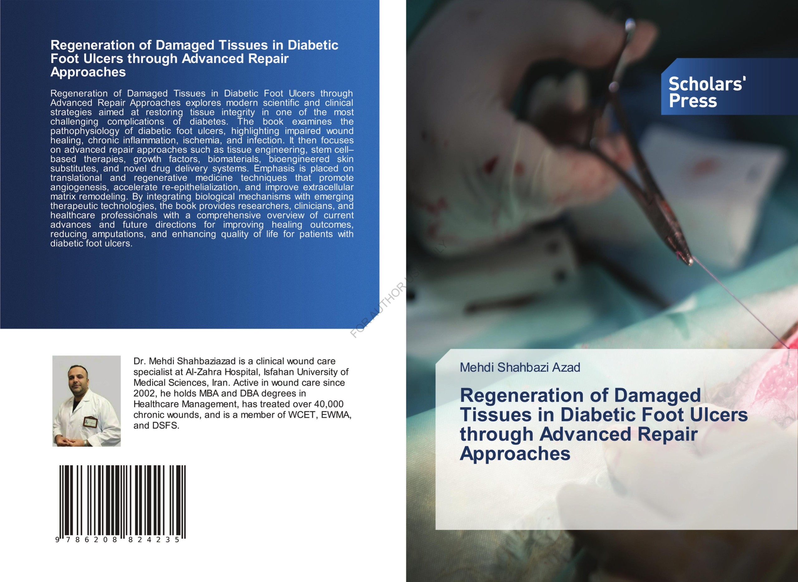 کتاب Regeneration of Damaged Tissues in Diabetic Foot Ulcers through Advanced Repair Approaches