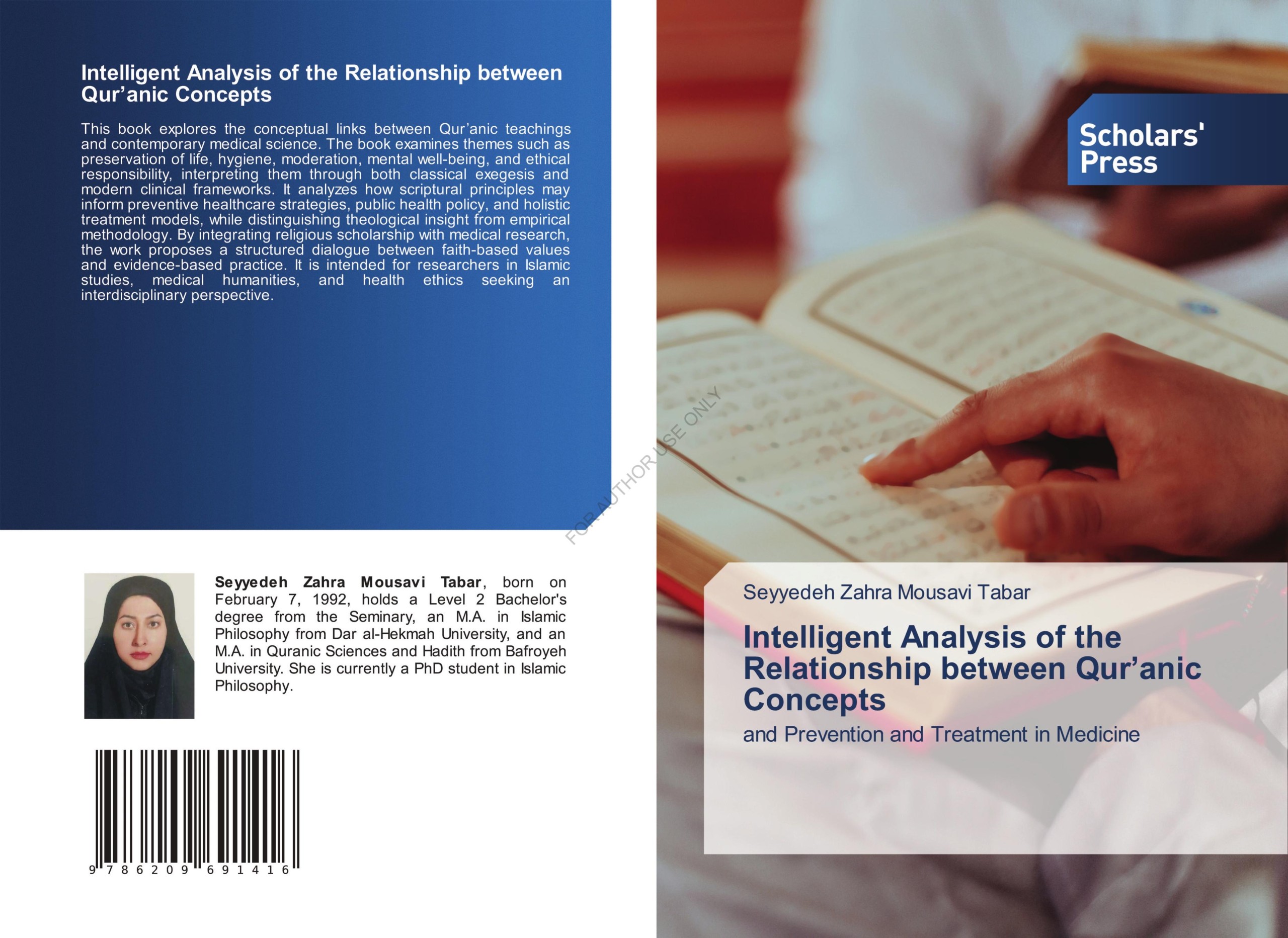 کتاب Intelligent Analysis of the Relationship between Qur’anic Concepts and Prevention and Treatment in Medicine