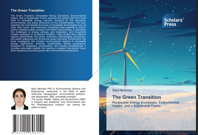 کتاب The Green Transition Renewable Energy Economics, Environmental Impact, and a Sustainable Future
