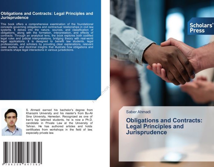 کتاب Obligations and contracts: legal principles and jurisprudence
