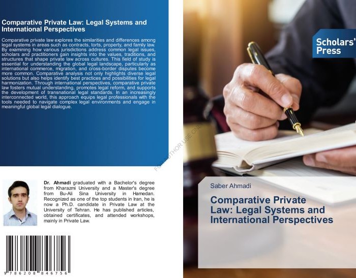 کتاب Comparative Private Law: Legal Systems and International Perspectives