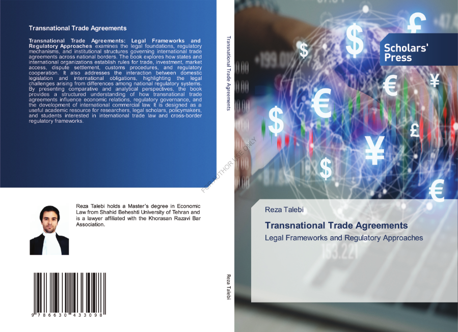 کتاب Transnational Trade Agreements Legal Frameworks and Regulatory Approaches